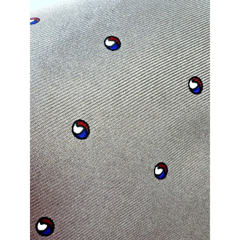 Christian‎ Dior Tie Mens Silk Woven Polka Dot Pattern Classic Made in USA Italy - Picture 2 of 8